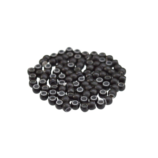 DHWEKU Mikroringe 5,0x3,0x3,0 Mm, 500 Stück In 5 Farben - Mit Silikonbeschichtung Für Haarextensions