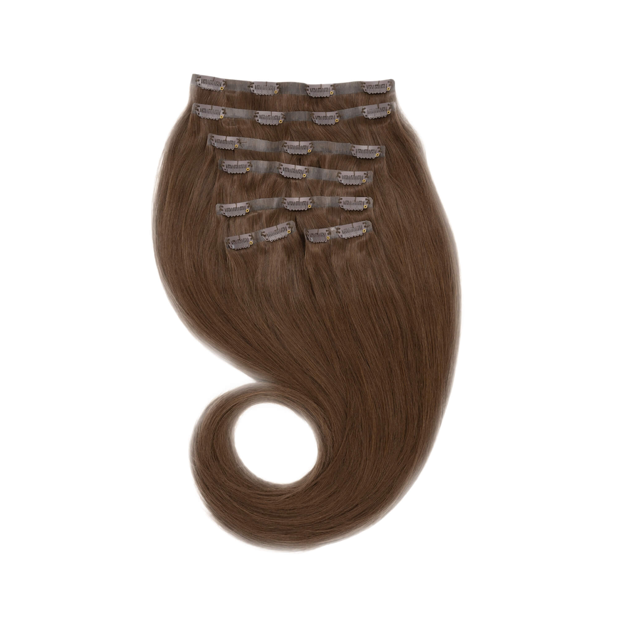 Clip-in-Extensions nahtlos mokkabraun #3B